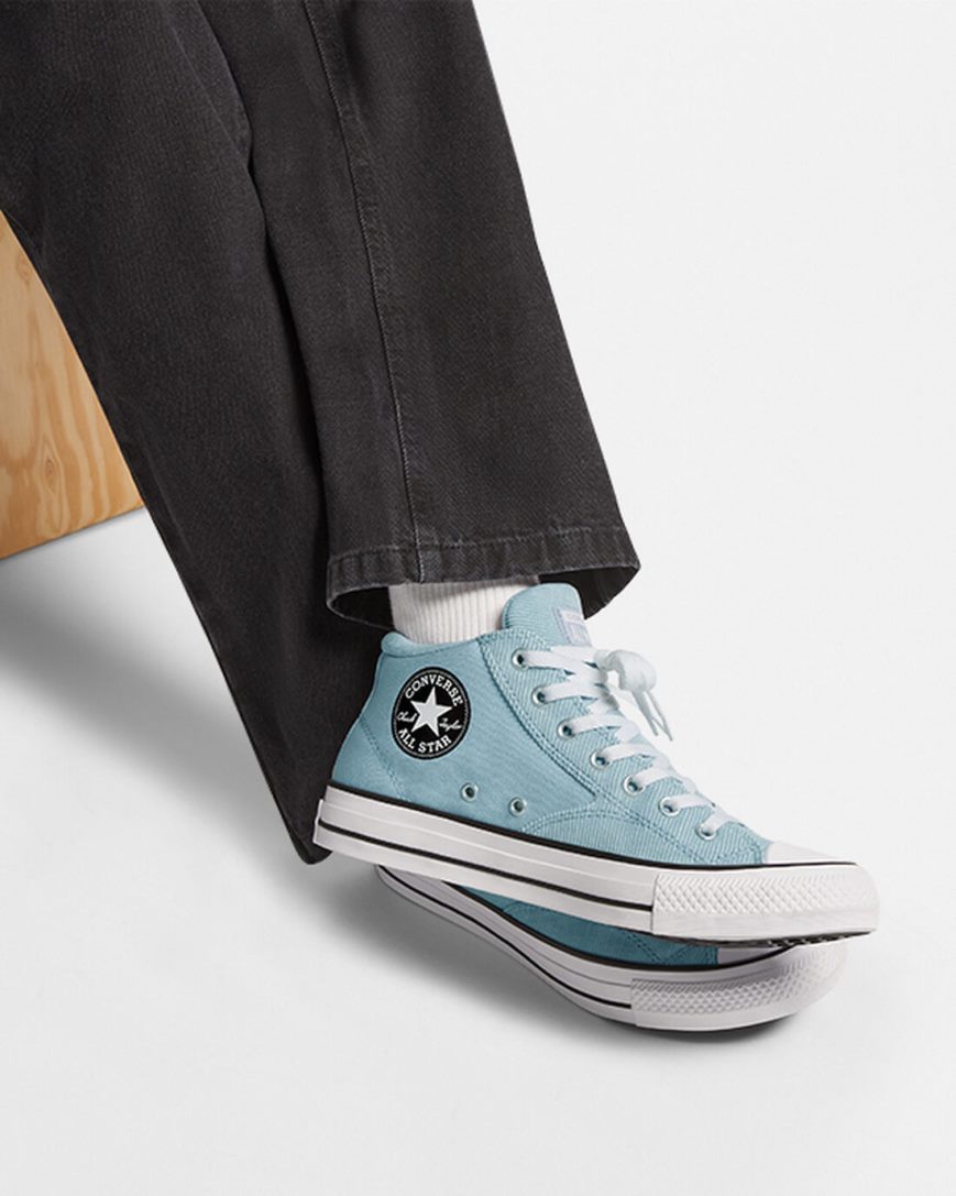 Pánské Boty Vysoké Converse Chuck Taylor All Star Malden Street Workwear Bílé Černé | CZ WGRL72